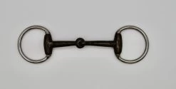 Monty Roberts Eggbutt Jointed Sweet Iron Snaffle 5 1/2"