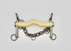 Nathe Fixed Cheek Baby Shank Port Weymouth 5 1/4"