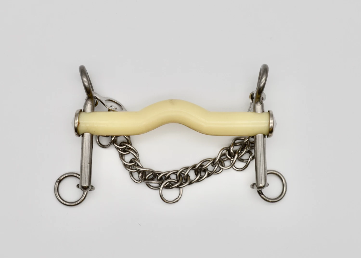 Nathe Fixed Cheek Baby Shank Port Weymouth 5 1/4" 1 Nathe Fixed Cheek Baby Shank Port Weymouth 5 1/4"