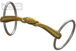 Neue Schule Loose Ring Turtle Top With Flex 16mm Snaffle