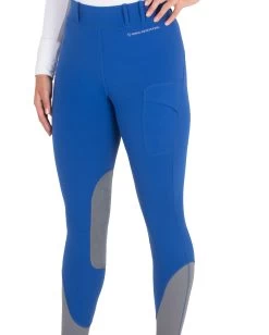 Noble Outfitters Balance Womens Riding Tights Pacific Blue