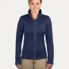 Noble Outfitters Premier Womens Fleece Zip Jacket Navy