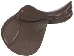 Pessoa Legacy XP3 XCH Gullet System Jump Saddle 17 1/2" Brown