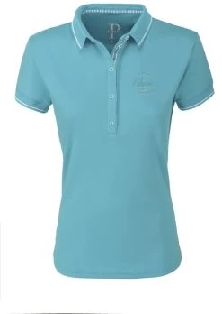 Pikeur Dasha Womens Polo Shirt Caribbean Sea
