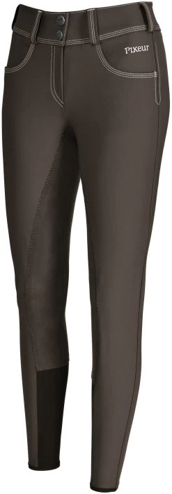 Pikeur Davina McCrown Full Seat Womens Breeches Truffle