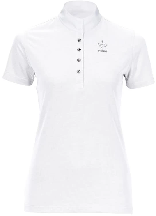 Pikeur Donna Womens Competition Shirt White 1 Pikeur Donna Womens Competition Shirt White
