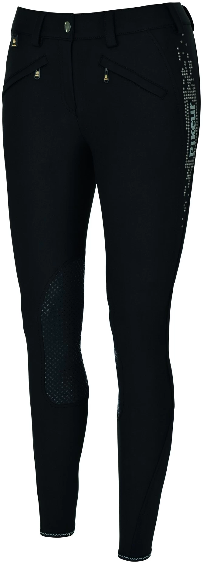 Pikeur Efilia Grip Knee Womens Breeches Black 1 Pikeur Efilia Grip Knee Womens Breeches Black