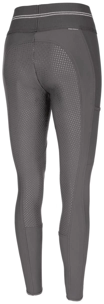 Pikeur Gia Grip Athleisure Softshell Winter Full Seat Womens Riding Tights Dark Shadow 1 Pikeur Gia Grip Athleisure Softshell Winter Full Seat Womens Riding Tights Dark Shadow