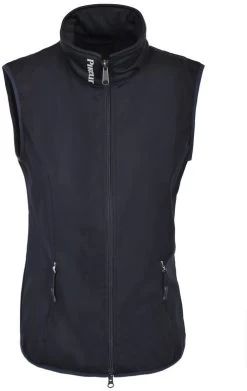 Pikeur Inka Softshell Water Resistant Lightweight Womens Gilet Night Sky Blue