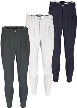 Pikeur Jupiter McCrown Knee Mens Breeches White