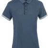 Pikeur Nevio Mens Polo Shirt Vintage Indigo