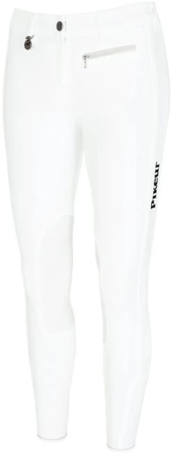 Pikeur Prisca Grip Knee Womens Breeches White