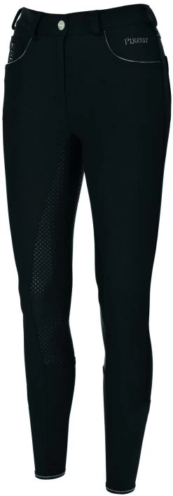 Pikeur Rayla Grip Full Seat Premium Womens Breeches Black