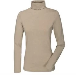 Pikeur Sina Womens Polo Neck Top Coffee
