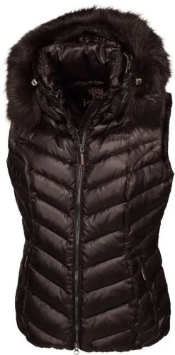 Pikeur Taja RDS Down Quilted Womens Gilet Brown