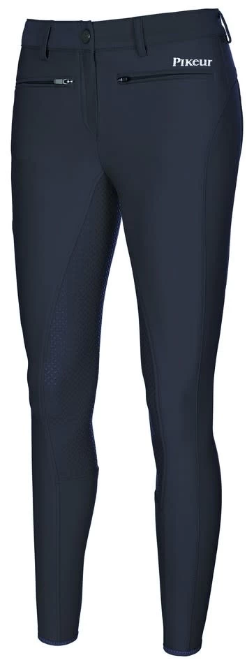Pikeur Tessa Grip Full Seat Spring/Summer Womens Breeches Navy 1 Pikeur Tessa Grip Full Seat Spring/Summer Womens Breeches Navy