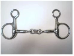 Sheldon Baucher / Hanging Cheek French Link Snaffle Stainless Steel