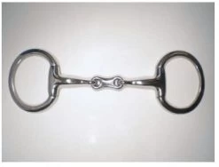 Sheldon Eggbutt French Link S/Steel Snaffle