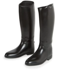 Shires Long Waterproof Riding Boots - Childrens Black
