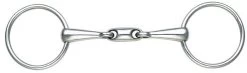 Shires Loose Ring Lozenge 18mm S/Steel Training Snaffle