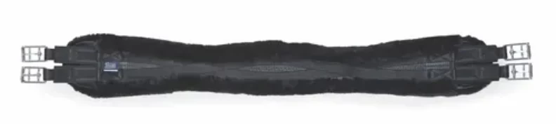 Shires Supafleece Girth Elastic Ends Black 1 Shires Supafleece Girth Elastic Ends Black