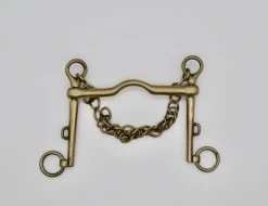 Sliding Cheek Port Weymouth Long Shank Copper Alloy 5 3/4"