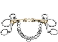 H S Sprenger Sprenger Dynamic RS Double Jointed Pelham Aurigan/Stainless Steel