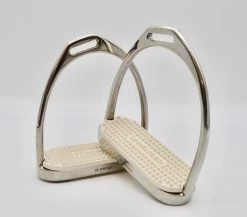 H S Sprenger Sprenger Fillis Stirrups With Offset Eye S/Steel