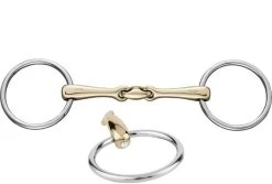 H S Sprenger Sprenger KK Ultra Shine Bright Loose Ring 16mm Snaffle Rose