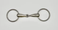 H S Sprenger Sprenger Loose Ring Hollow Mouth 23mm Jointed S/Steel Snaffle 115mm