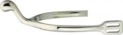 H S Sprenger Sprenger Mens Swan Neck Spurs Rounded 40mm German Silver