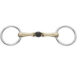 H S Sprenger Sprenger WH Ultra Soft Snaffle Aurigan/Stainless Steel