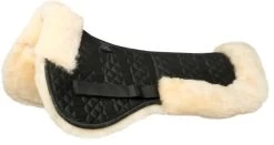 Stephens Sheepskin Half Pad Black/Natural 13 Stephens Sheepskin Half Pad Black/Natural -Equestrian Supplies Store stephens sheepskin half pad 119086923 black natural 316037584
