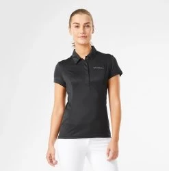 Stierna Halo Short Sleeve Polo Shirt Black