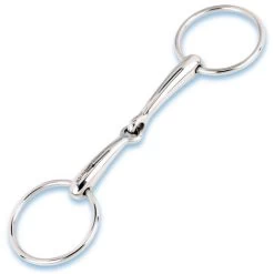 Stubben Loose Ring Jointed S/Steel 16mm Bradoon