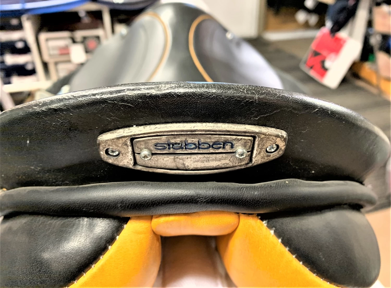 Stubben Rex VSD Saddle 16" 32 Black Ex Demo Black 2 Stubben Rex VSD Saddle 16" 32 Black Ex Demo Black - Image 2