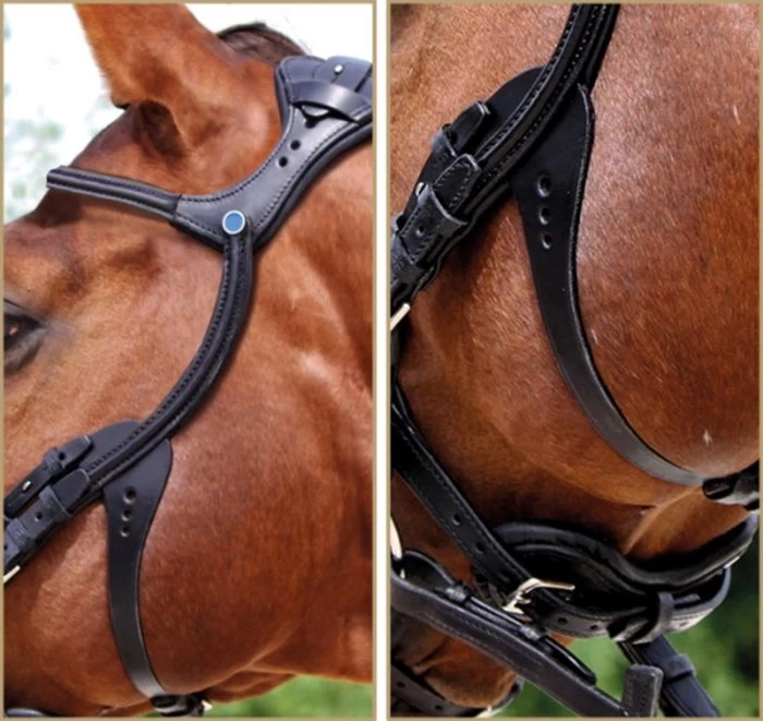 Stubben Snaffle Bridle 2500 Freedom Combined Noseband Ebony/Ebony 4 Stubben Snaffle Bridle 2500 Freedom Combined Noseband Ebony/Ebony - Image 4