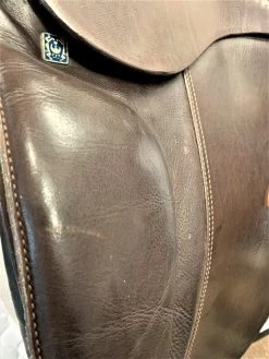 Stubben Tristan DL Dressage Saddle 17 1/2" 28 Brown Ex Demo -Equestrian Supplies Store stubben tristan dl dressage saddle 17 1 2 28 brown 121377590 n a 332997407