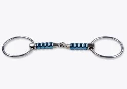 Trust Sweet Iron Loose Ring Cherry Roller Snaffle Bit