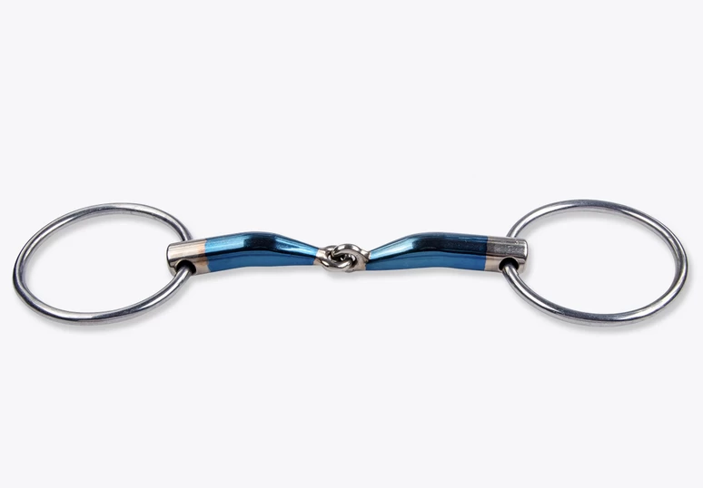 Trust Sweet Iron Loose Ring Jointed Snaffle Bit 1 Trust Sweet Iron Loose Ring Jointed Snaffle Bit