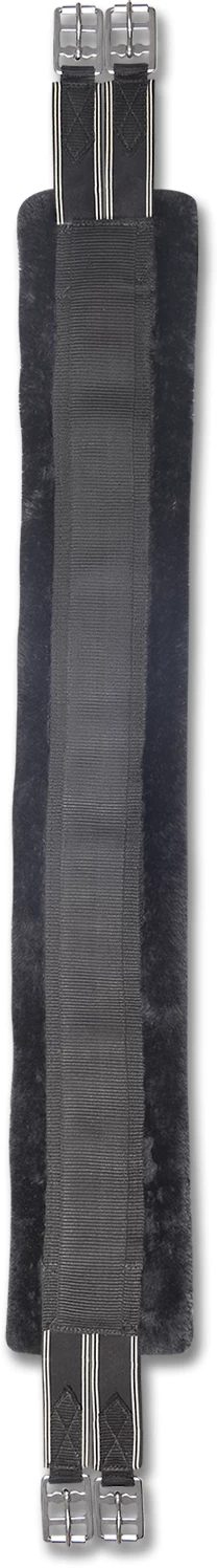 Waldhausen Long Girth Faux Fur/ Teddy Fleece Black