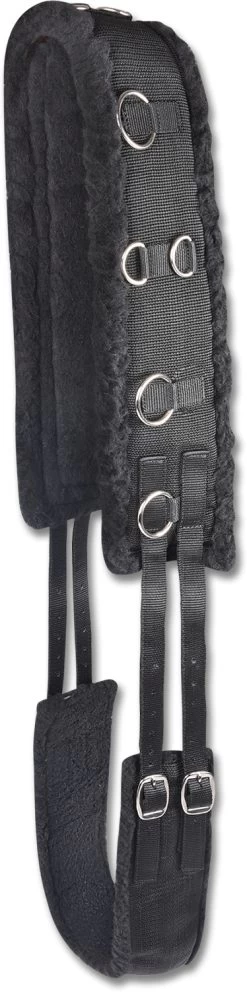 Waldhausen Teddy Fleece Lunging Roller With Girth Black