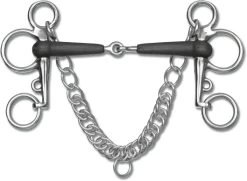 Waldhausen Rubber Pelham Jointed 14.5cm / 5 3/4"