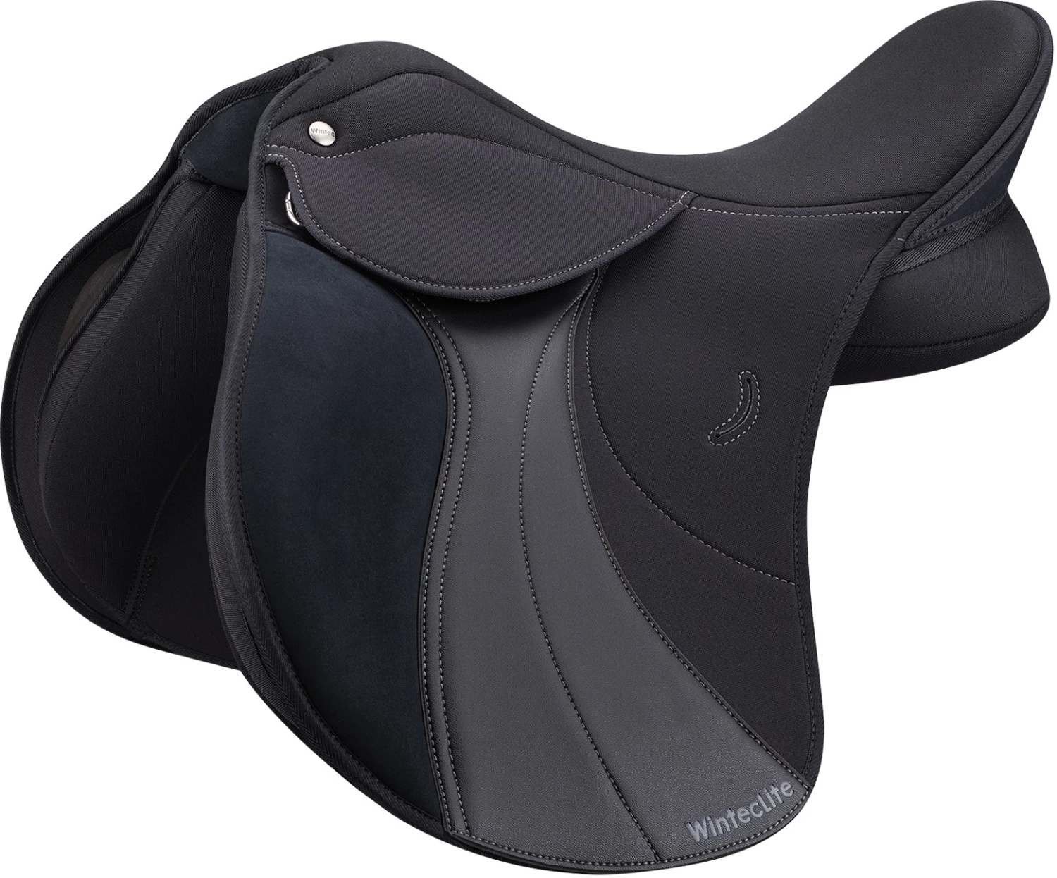 Wintec Lite Pony All Purpose Saddle Black 1 Wintec Lite Pony All Purpose Saddle Black