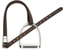 Wintec Pro Stirrup Straps Dark Brown