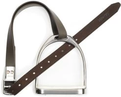 Wintec Slimline Heavy Duty Stirrup Straps Brown